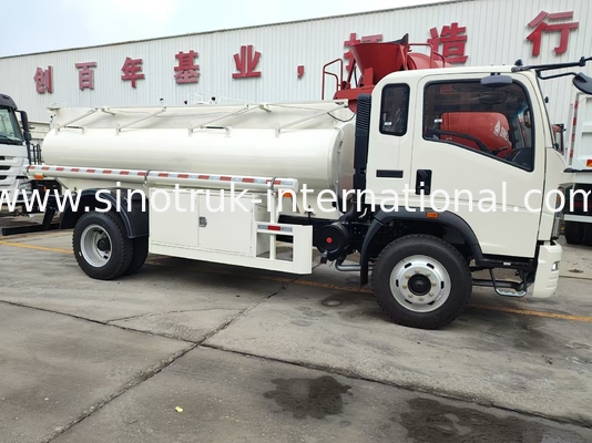 HOWO 4×2 가벼운 트럭 5-6CBM LHD 160HP