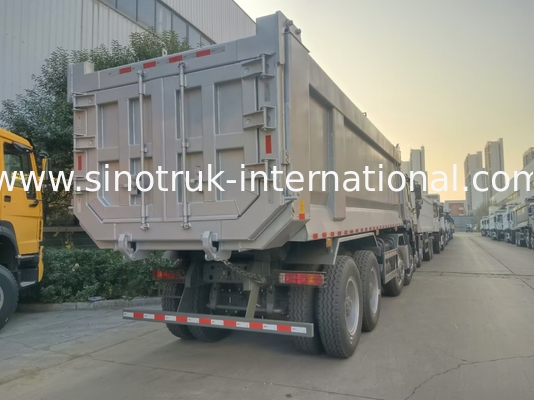 티퍼 트럭 SINOTRUK HOWO 400HP 12 바퀴 LHD 40톤 30CBM ZZ3317V3567B1