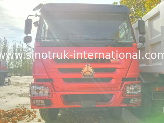 펌프 덤프 트럭 SINOTRUK HOWO A7 8X4 건설용 ZZ3317V3567B1