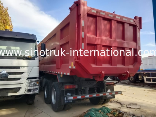 펌프 덤프 트럭 SINOTRUK HOWO A7 8X4 건설용 ZZ3317V3567B1