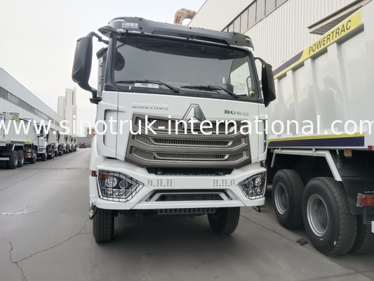 30-40 톤 RHD 10 바퀴 팅퍼 덤프 트럭 SINOTRUK Haohan 건설용 흰색
