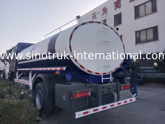 HOWO SINOTRUK 물 탱크 트럭 300HP 블루