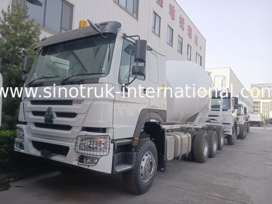 시노트룩 호우 콘크리트 믹서 트럭 10-20CBM 6 x 4 유로 380HP 건설