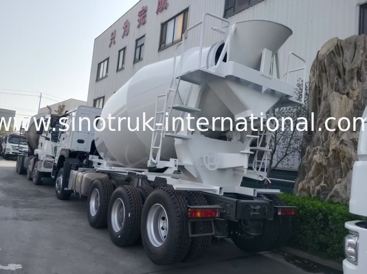 시노트룩 호우 콘크리트 믹서 트럭 10-20CBM 6 x 4 유로 380HP 건설