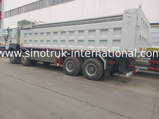 시노트룩 HOWO 380HP 탭 덤프 트럭 12 바퀴 LHD 31 톤 20-30CBM V7-X 캐빈