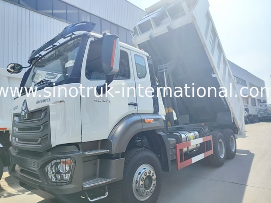 HOWO NX 371HP 6*4 20m3 중부 승강기 덤프 트럭 효율적인 중부 승강기 화물 몸체와 함께 높은 성능