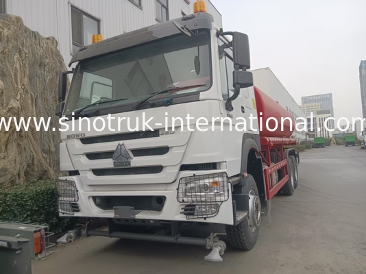 HOWO SINOTRUK 물 탱크 트럭 380HP 고압 플러시 기능 6 × 4