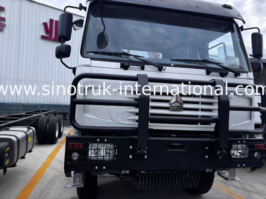 시노트럭 HOWO 8X4 화물 트럭 400hp 12 바퀴 귀신 얼굴 카비