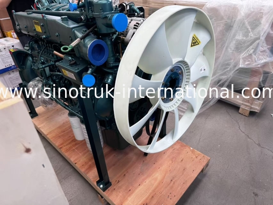 SINOTRUK WD615.47 371마력 트럭 디젤 엔진 9.726L 유로 2