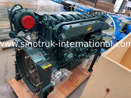 SINOTRUK WD615.47 371마력 트럭 디젤 엔진 9.726L 유로 2