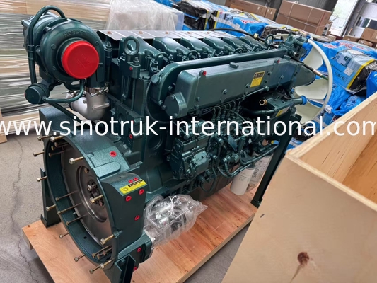 SINOTRUK WD615.47 371마력 트럭 디젤 엔진 9.726L 유로 2