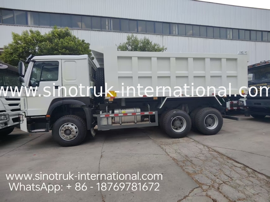 HOWO 371HP 6×4 좌측 운전 중층 덤프 트럭