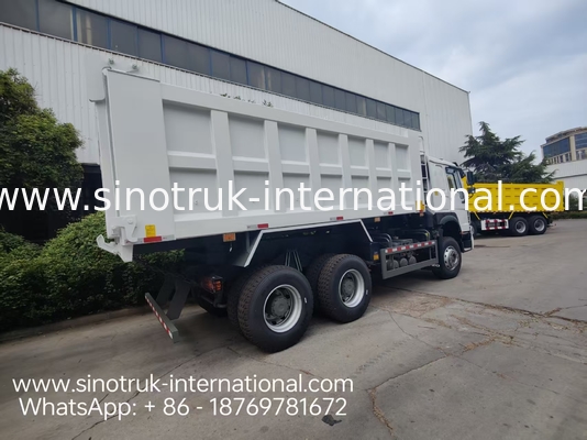 HOWO 371HP 6×4 좌측 운전 중층 덤프 트럭