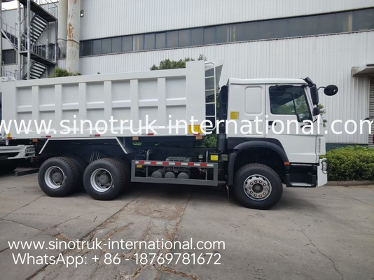 HOWO 371HP 6×4 좌측 운전 중층 덤프 트럭