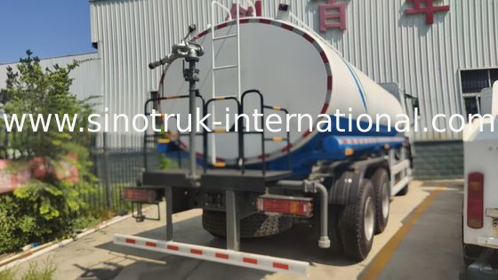 HOWO 6*4 드라이브 400HP 18m3 대형 엔지니어링 물 스프링커 트럭 (물 트럭 / 물 스프링커, 도로 먼지 억제 및 관개에 적합)