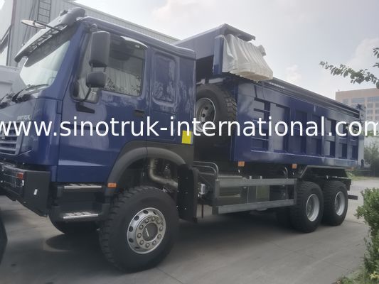 SINOTRUK HOWO 고스트 페이스 덤프 트럭 LHD 6×4 371HP 20CBM
