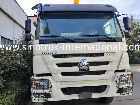 371마력 백색 U자형 화물 박스 덤프 트럭, 뛰어난 중간 리프트 성능