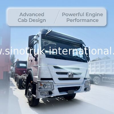 시노트룩 HOWO 6X4 화물 트럭 400hp 12 바퀴 TX 카비