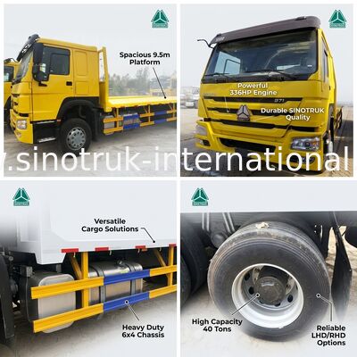 HOWO ZZ1257N5847W 6X4 WD615.69 화물 트럭