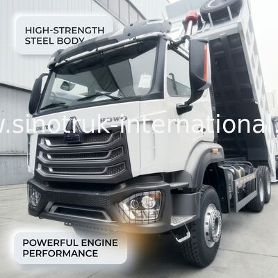 시노트룩 호한 신형 호우 템퍼 덤프 트럭 371HP 엔진 6×4 드라이브 타입 및 19-20CBM 용량