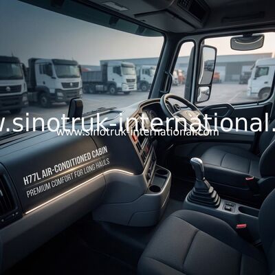 ZZ427V344JB1R 트랙터 트럭, 371HP 엔진, 6x4 드라이브 휠, 그리고 무거운 짐 운송을 위한 A/C와 함께 H77L 캐빈