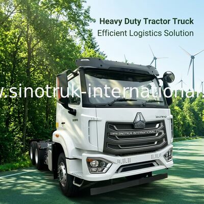 HOHAN 트랙터 트럭 6×4 RHD 400 HP 신형 HOWO