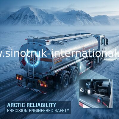 안정되어 있는 석유 탱크 트럭 SINOTRUK HOWO 30 - 40 기름 수송 8X4 RHD를 위한 CBM