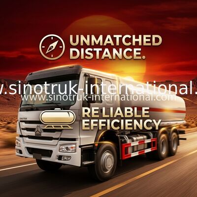 고능률 16-20CBM 석유 탱크 트럭 6X4 LHD Euro2 290HP 가스 유조 트럭