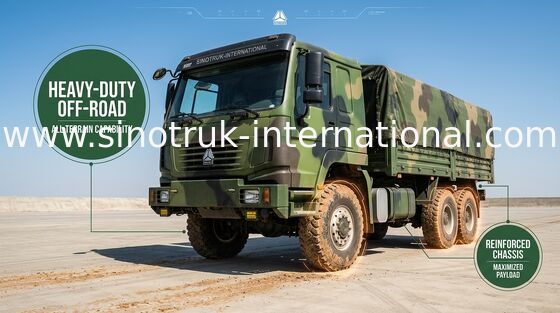 경제 화물 트럭 전기 창 규칙을 가진 6X4 25 톤 LHD Euro2 290HP