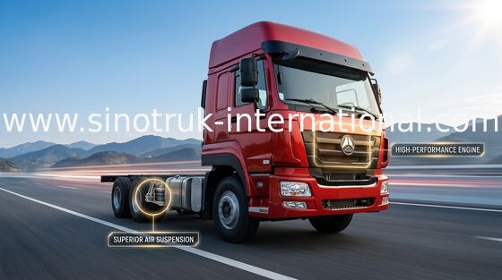 HP 화물 트럭 SINOTRUK 30-60 톤 12 바퀴 LHD Euro2 336
