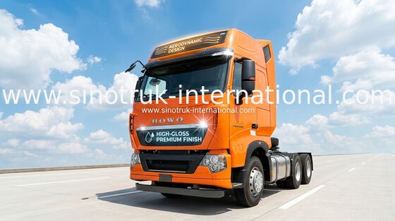 SINOTRUK HOWO T7H 남자 엔진 트랙터 트럭 6X4 유로 3/4 440 HP ZZ4257V324HD1B