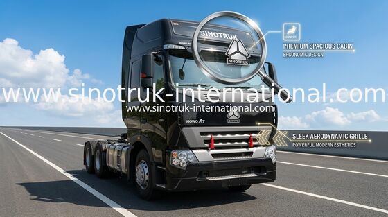 고성능 D12.38/380HP HOWO 팁 주는 사람 트랙터 트럭은 ISO를 찬성했습니다