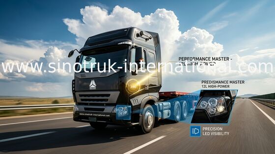 SINOTRUK HOWO A7 트랙터 트럭 RHD 6X4 Euro2 380HP ZZ4257N3247N1B