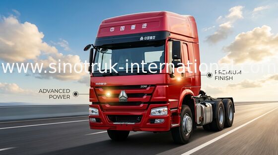 트랙터 트럭 SINOTRUK HOWO RHD 6X4 Euro2 380HP ZZ4257S3241W