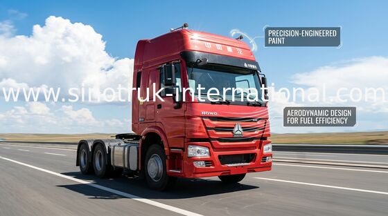 트랙터 트럭 SINOTRUK HOWO LHD 6X4 Euro2 380HP ZZ4257S3241V