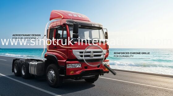tractor Truck 6X4 Euro2 336HP 25Tons ZZ4251N3241W SINOTRUK 황금 황태자