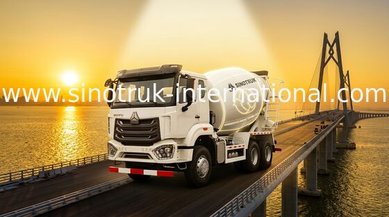 HOWO SINOTRUK 콘크리트 믹서 트럭 고효율 10CBM 380HP 6X4 LHD