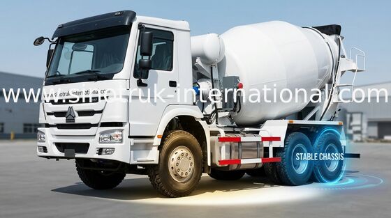 SINOTRUK HOWO 구체 믹서 트럭 10CBM 336HP 6X4 LHD ZZ5257GJBN3841W