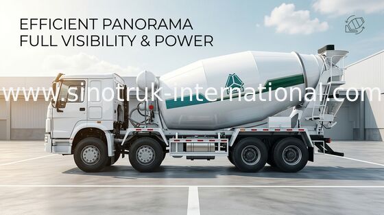 SINOTRUK HOWO 구체 믹서 트럭 14CBM 371HP 8X4 LHD ZZ5317GJBN3261W