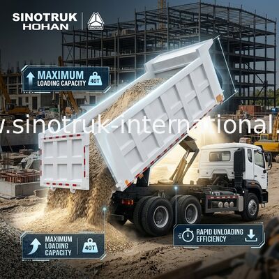 SINOTRUK HOWO 400 HP 건설용 N7 군용 버퍼 경고 라이트
