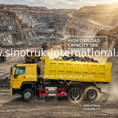 SINOTRUK HOWO 내보자 덤프트럭 LHD 6×4 400HP 20CBM