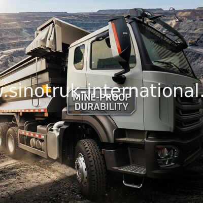 SINOTRUK HOWO LHD 6×4 10바퀴 40톤 광산용 U형 덤프 트럭