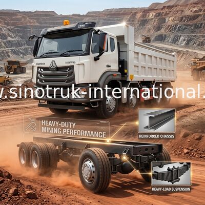 시노트루크 호워 내보자 덤프트럭 브랜드 뉴 380Hp 르하드 12Wheels 8 × 4