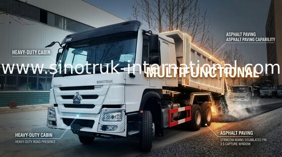 SINOTRUK HOWO 덤프차 6X4 336HP LHD 10 바퀴 25 톤 ZZ3257N3847B1