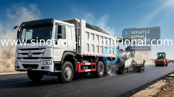 SINOTRUK HOWO 6x4 덤프트럭 371HP LHD ZZ3257N4147W