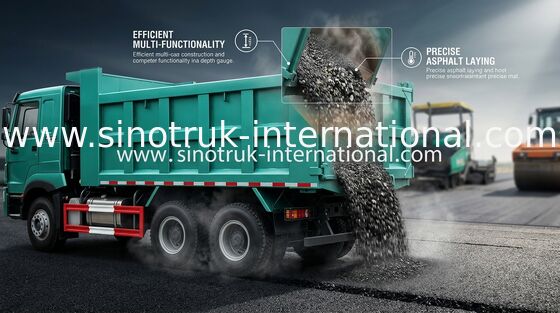 30-40 건축을 위한 덤프 트럭 톤 RHD 10 바퀴 팁 주는 사람 SINOTRUK HOWO A7