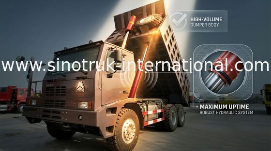 SINOTRUK HOWO 광업 팁 주는 사람 덤프 트럭 ZZ5707S3840AJ 고강도 해골 택시