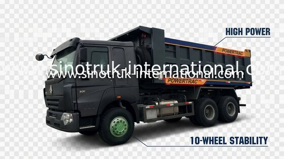선적 건축 상품 팁 주는 사람 덤프 트럭 LHD 371HP 30 - 40 무거운 덤프 트럭 톤