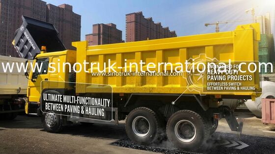사용하는 SINOTRUK HOWO 6x4 LHD 내보자 덤프트럭 336HP 마이닝