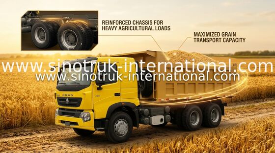 덤프 트럭 SINOTRUK HOWO A7 371HP LHD 6X4 건축 산업을 위한 25 - 40 톤